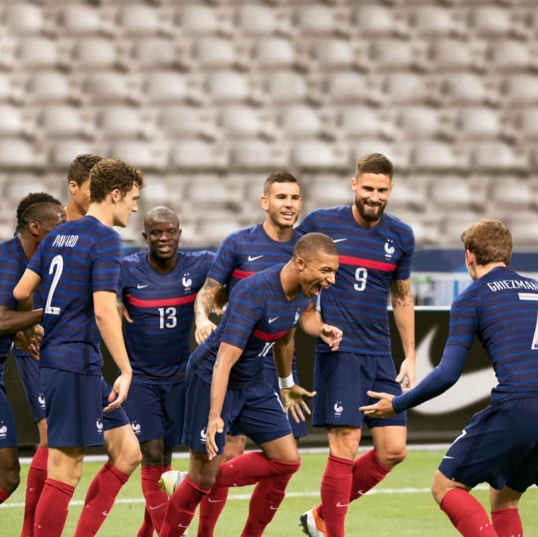 サッカー フランス代表チームのインスタグラム