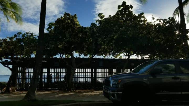 瀬川慶のインスタグラム：「Driving Kalakaua @Waikiki  ハワイ自粛中は慶の車窓から😉  #hawaii #aloha #covid19hawaii #stayhomeorder #drivingview #socialdistancing #oahu #waikikibeach #kalakauaavenue #ハワイ　#アロハ　#コロナに負けるな　#ステイホーム　#外出禁止令　#ソーシャルディスタンス　#オアフ島　#ワイキキビーチ　#カラカウア通り　#バーチャルドライブ  #車窓から」