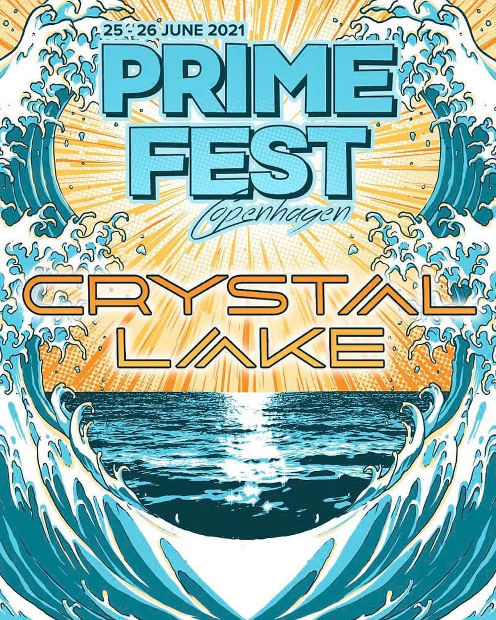 Crystal Lakeのインスタグラム：「We'll be performing at PRIME FEST @primefestdk in Denmark on June 25-26 next summer🇩🇰」