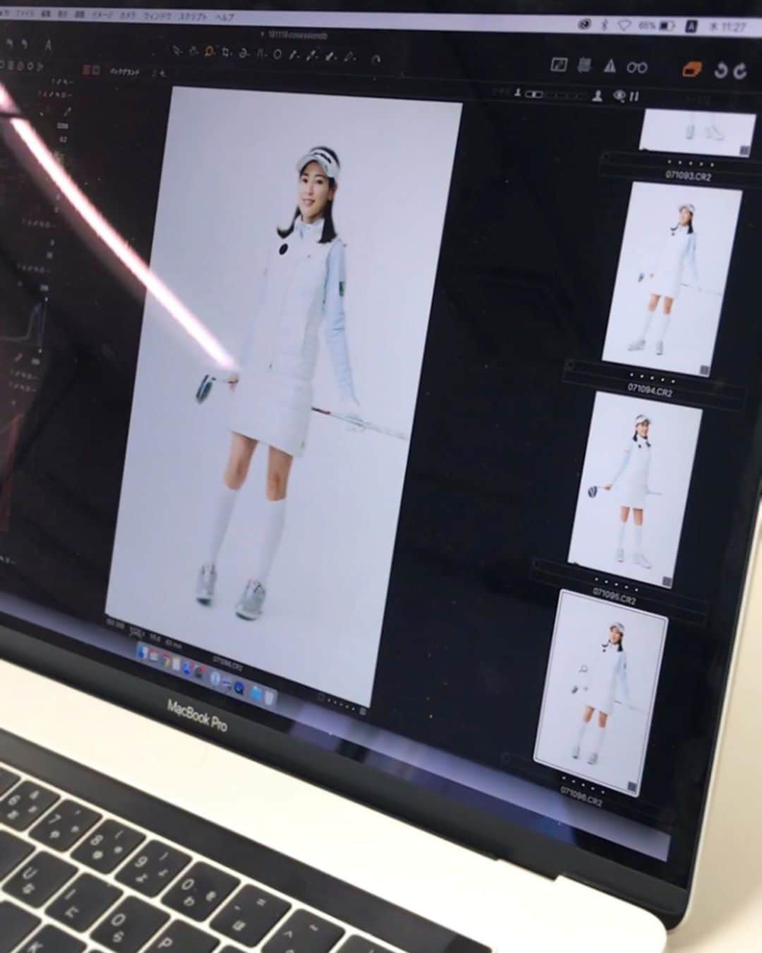 のインスタグラム：「* 9月突入〜！ ルコック今季の秋冬ウェアも可愛い☃️💓 真っ白コーデ、雪だるまみたい☃️ . . . #秋冬コーデ #雪だるま #秋冬ファッション #ゴルフウェア #ゴルフコーデ #instagolf  #golf  #lpga #女子プロゴルファー #女子ゴルフ  #ゴルフ女子 #とちテレ #興和 #ゴルフ #インスタゴルフ #ゴルフコーデ  #골프 #高尔夫 #テーラーメイド #TaylorMade #ルコック #コーワ #バンテリン #豆蔵 #lecoqsportif」