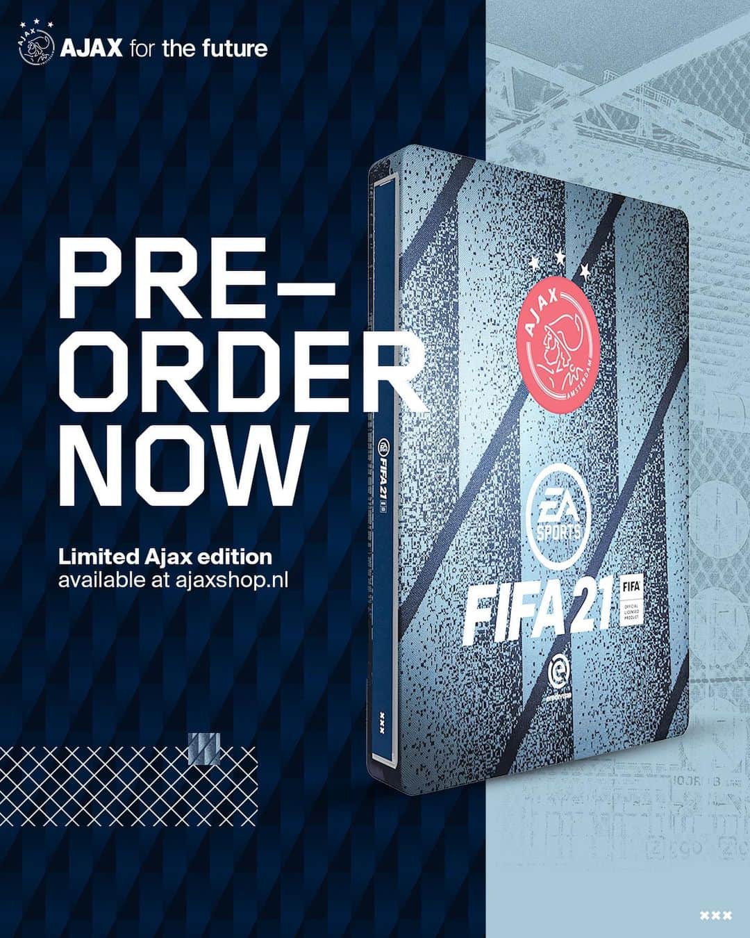 アヤックス・アムステルダムさんのインスタグラム写真 - (アヤックス・アムステルダムInstagram)「Limited & exclusive, the #FIFA21 Ajax Edition is coming! 🤯 🎮 Go! go! go! Pre-order now! ⏳ #AjaxEdition」9月1日 17時59分 - afcajax