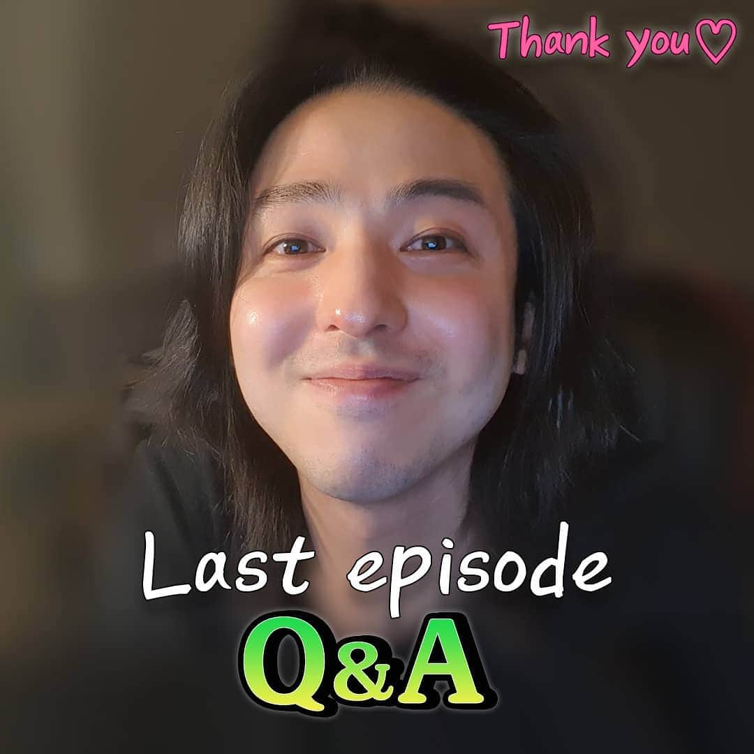 キム・キボムさんのインスタグラム写真 - (キム・キボムInstagram)「Q&A Last Episode  하하.. Yangban Kim Ki Bum」9月1日 18時21分 - mub_ik_mik