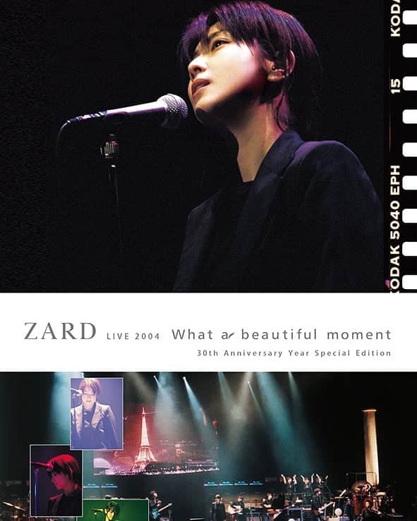 ZARDのインスタグラム：「ZARD LIVE 2004“What a beautiful moment”[30th Anniversary Year Special Edition]ジャケット写真決定しました！  https://wezard.net/news/news-628/  #beautiful #なんて美しい瞬間 #なんて素晴らしい時間」
