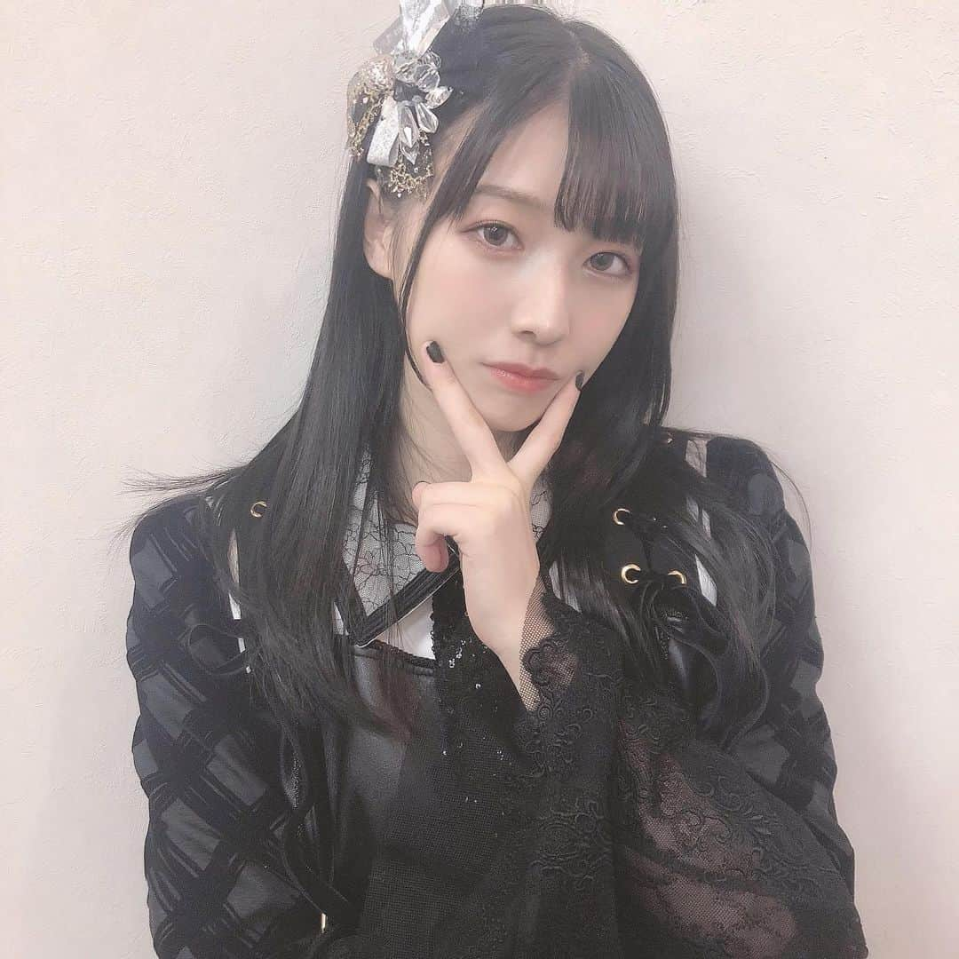 安部若菜さんのインスタグラム写真 - (安部若菜Instagram)「(´×ω×`)❤︎❤︎❤︎ #NMB48 #黒」9月1日 21時26分 - _wakapon_