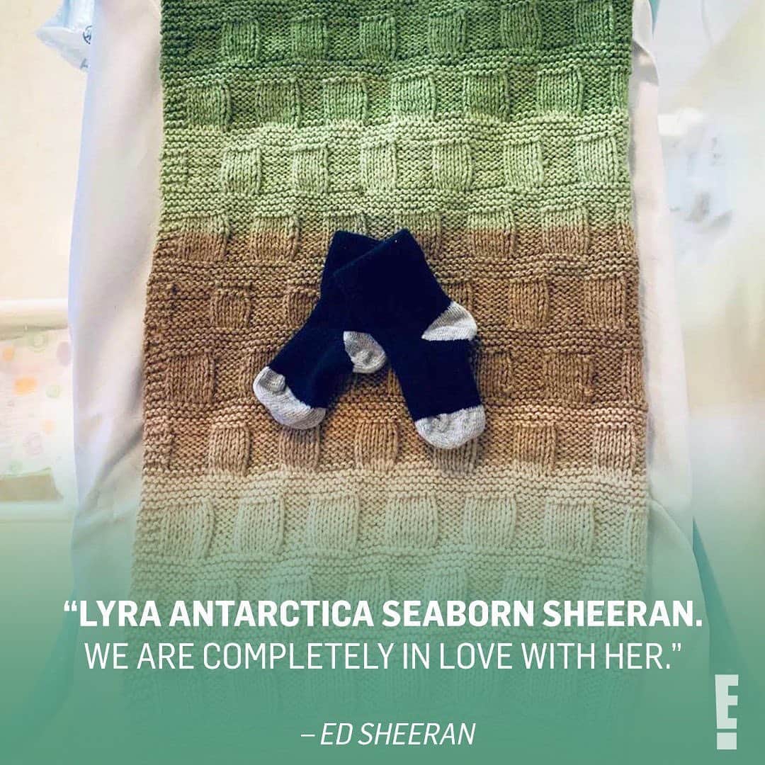 E! Onlineさんのインスタグラム写真 - (E! OnlineInstagram)「Ed Sheeran and Cherry Seaborn announced the birth of their baby girl. We might be thinking out loud, but this news is perfect. ❤️ (📷: Instagram)」9月1日 21時46分 - enews