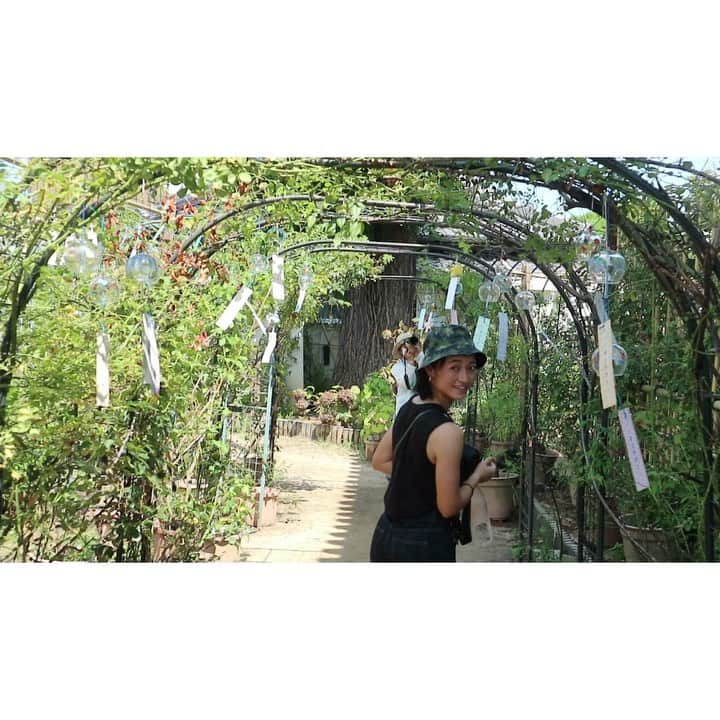 狩野真美のインスタグラム：「. 🎐⛩🍧🌳🌞 . . "ℍ𝕖𝕝𝕝𝕠 𝕊𝕖𝕡𝕥𝕖𝕞𝕓𝕖𝕣" 少し前の休日に、 おふさ観音『風鈴まつり』へ 風鈴の音色はすごく綺麗でした☺️ . 長谷寺でもたくさんマイナスイオン 注入してきました🙏🏽パワー💪🏽✨ . 📝旅のメモ ①滝のような汗で始まる ②水分補給を欠かさないこと ③滝のような汗で終わる . 素敵なアクティブレストでしたとさ🚶🏽‍♀♡️🚶🏼‍♀️ . . #奈良　#おふさ観音　#風鈴まつり #エモい動画　#撮れた　 #ふわふわかき氷　#長谷寺総本山  #法起院　#御朱印　#マイナスイオン #撮影時はマスクを外してます  #ありがとうございました #💚 #canon #eosm10」