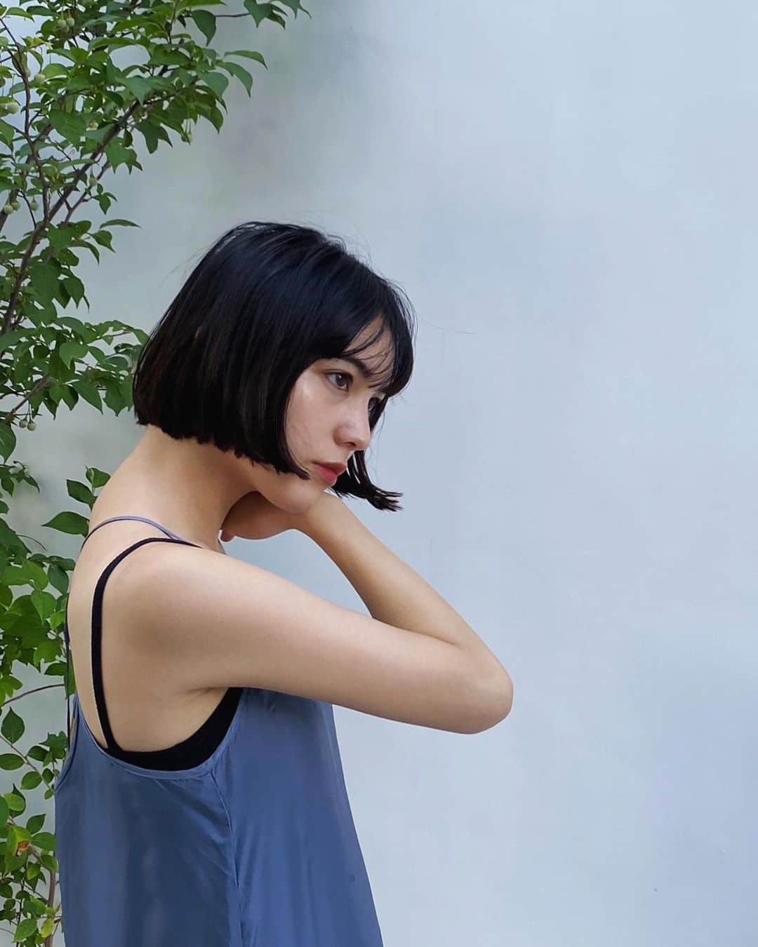 Kayumi Asukaのインスタグラム：「髪の毛、さっぱり💇🏻‍♀️ #hairstyle」