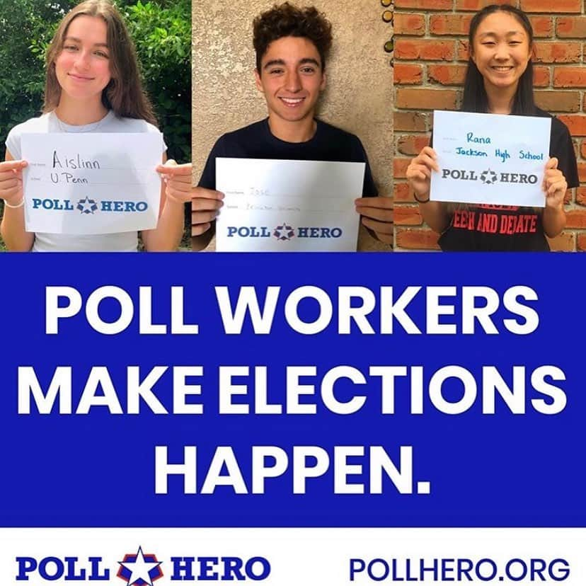 ベン・スティラーさんのインスタグラム写真 - (ベン・スティラーInstagram)「Dear very important young people, with 58% of poll workers being ages 61 and older, America desperately needs you to work at the polls this November. Please consider becoming a PAID poll worker by signing up with The Poll Hero Project at pollhero.org. You could literally save a life. @pollheroproject」9月1日 23時50分 - benstiller