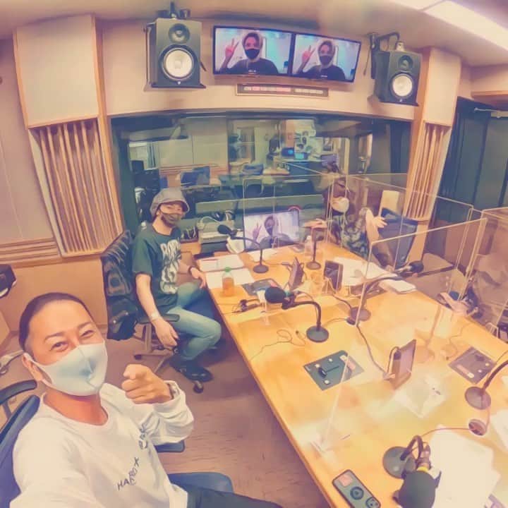 のインスタグラム：「文化放送ガキパラ出演しました！ 9月9日にリリースされる 武田真治30周年記念アルバム BREATH OF LIFEに参加させてもらったので、熱く語らせて頂きました。 来週も出演？するよー radikoでチェックしてね！ . . #武田真治 #djdragon #breathoflife  #文化放送 #文化放送ガキパラ」