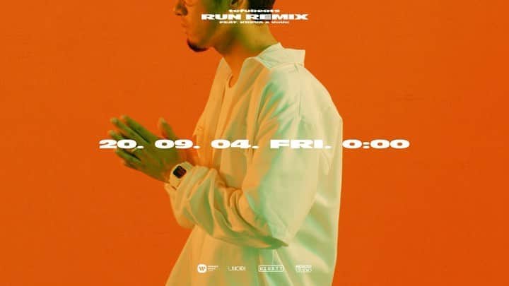 のインスタグラム：「RUN REMIX teaser #1  https://tofubeats.lnk.to/RUNREMIXES  tofubeats - RUN REMIXES 2020/9/4  1. RUN REMIX (feat. KREVA & VaVa) 2. RUN (Kabanagu remix) 3. ふめつのこころ (ゆnovation remix) 4. ふめつのこころ (yuigot remix) 5. ふめつのこころ (パソコン音楽クラブ remix) 6. newtown (SEKITOVA remix) 7. RIVER (chopped and screwed) 8. RIVER (tofubeats remix)  Mastered by Naoya Tokunou Art Direction by Tamio Iwaya (GraphersRock.) Illustration by Yoshitake Yamane  http://tofubeats.com」