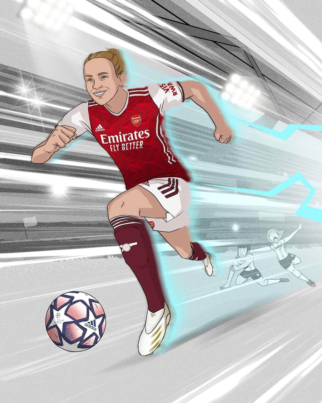 adidas Footballさんのインスタグラム写真 - (adidas FootballInstagram)「Speed like you’ve never seen it, @viviannemiedema 💨  #XGhosted ⚡️  #Football #Soccer #adidasFootball」9月2日 1時01分 - adidasfootball