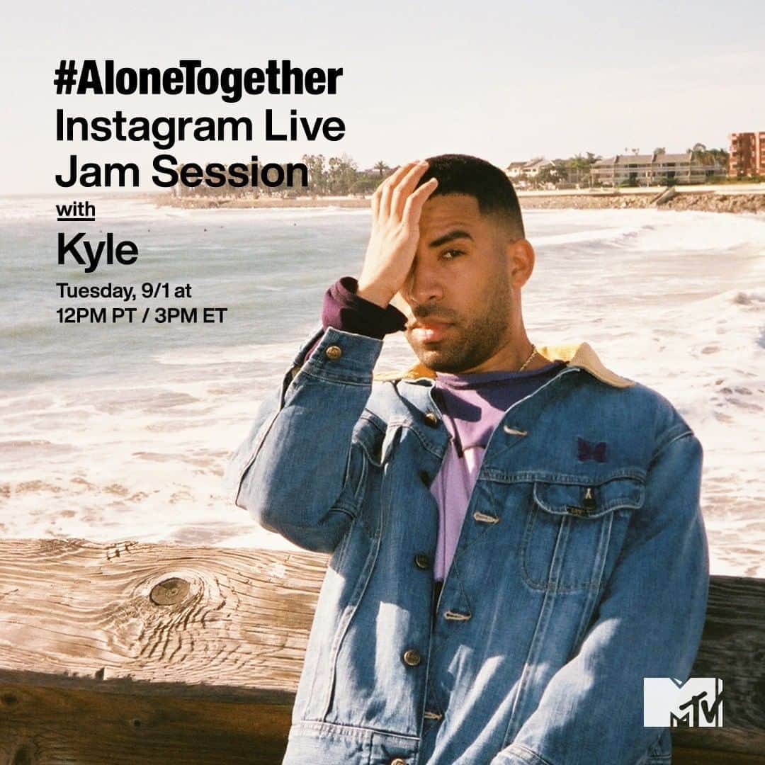MTVさんのインスタグラム写真 - (MTVInstagram)「The music continues 😌 Join @superduperkyle for an #AloneTogether jam session on my Instagram Live – today at 12pm PT / 3pm ET!」9月2日 1時15分 - mtv