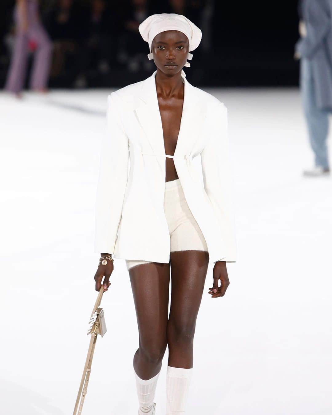 Fashion Weekのインスタグラム：「@jacquemus is the master of minimal. Shown here, a look from the #PFW Menswear show in January 2020. 📸 @gettyimages」