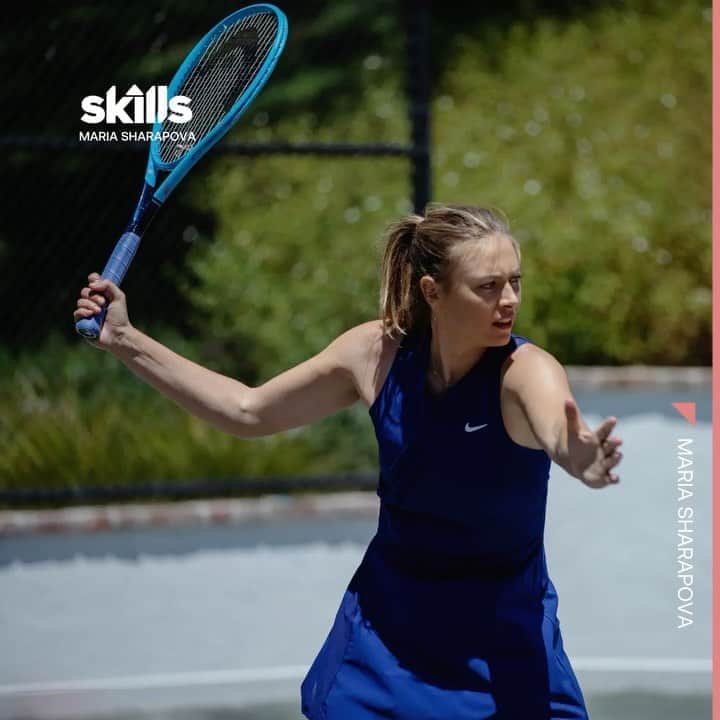 マリア・シャラポワのインスタグラム：「This project has been a labor of love, technical details, and weekly Tuesday editing calls😅 for the past few months. Welcome to the world, @theskills!! Throughout my career I've been lucky to have amazing coaches by my side, who taught me not only the fundamental skills that helped me on the court, but also lessons that guide my life today. From my first serve to my first tournament, they’ve pushed me to reach my highest potential - and for the first time ever, I’m going to be sharing those important life lessons they taught me along the way with our launch of The Skills.  Even better, it’s not just me - you’ll have access to my course, plus the ability to learn from @m_phelps00 @shaunwhite, @kerrileewalsh, @larryfitzgerald & a whole bunch of other sports icons. Exclusively at @theskills. #TheSkills」