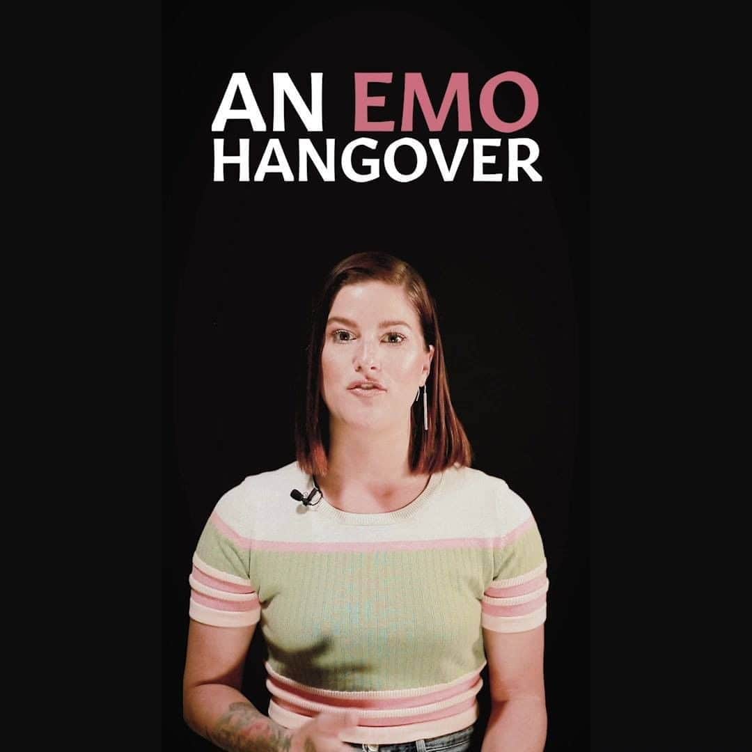 キャサディー・ポープのインスタグラム：「For my #HeyMonday fans, I thought you might enjoy this one ;) If you haven't listened to the acoustic version of "Hangover" on my new album #RiseandShine, you can check it out through the link in my bio!」
