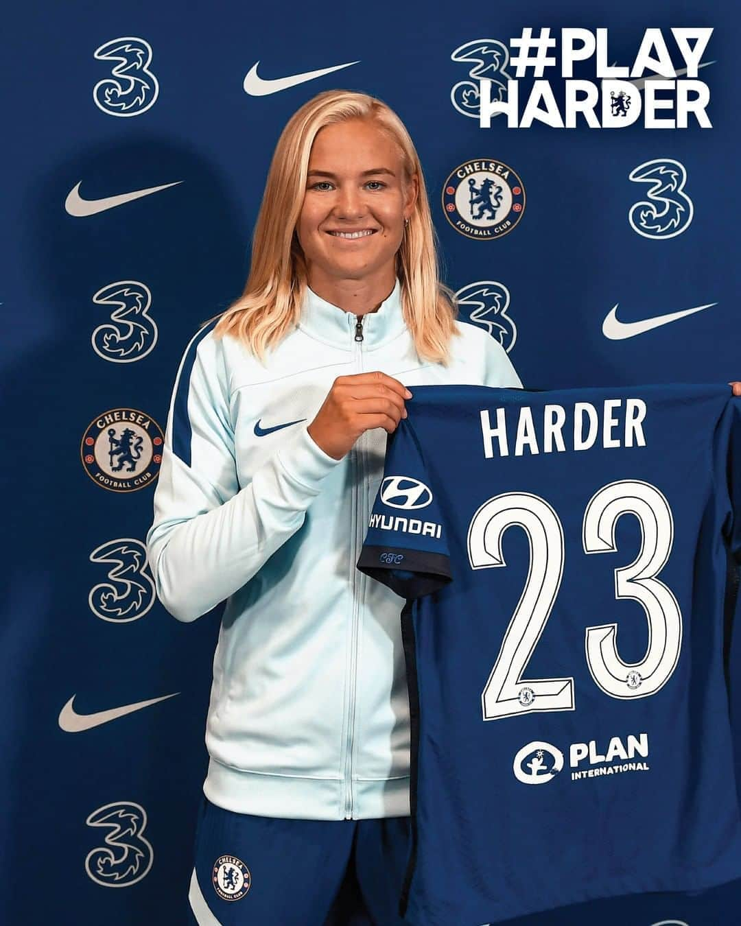 チェルシーFCさんのインスタグラム写真 - (チェルシーFCInstagram)「@PHarder10 is a Blue! 🔵 Welcome to the Chelsea family, Pernille! @ChelseaFCW #PlayHarder #CFC #CFCW #Chelsea」9月2日 2時04分 - chelseafc