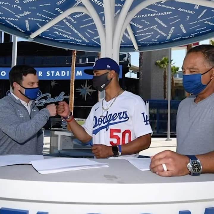 MLBのインスタグラム