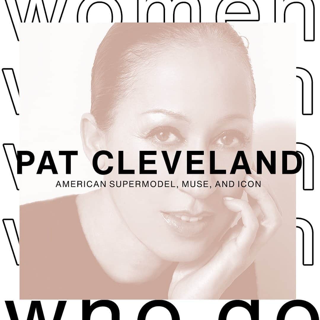 のインスタグラム：「Our #WomenWhoDo series returns Wednesday, September 2nd, at 12pm EST / 9am PST on Facebook Live. Join us as we chat with American Supermodel, Muse, and Icon, @patcleveland. We'll be discussing how the fashion industry has changed over the decades, and how Anne Klein influenced the business years ahead of her time. Hosted by Anne Klein's granddaughter, @jesse_gre. We can't wait to see you there!」