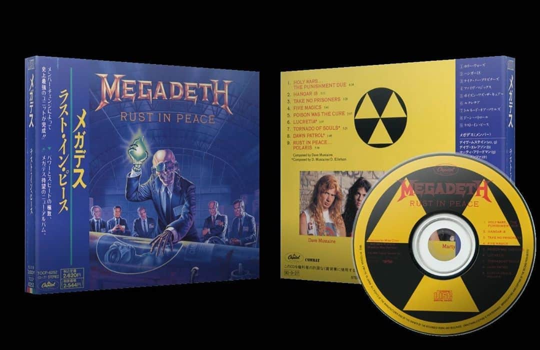 Megadethさんのインスタグラム写真 - (MegadethInstagram)「What’s your all-time favorite Megadeth track from RUST IN PEACE? Pick up Dave Mustaine’s new autobiography, available at Amazon, Barnes & Noble, Target and many other stores on September 8. Check megadeth.com for signed books, bundles, and more!」9月2日 3時21分 - megadeth