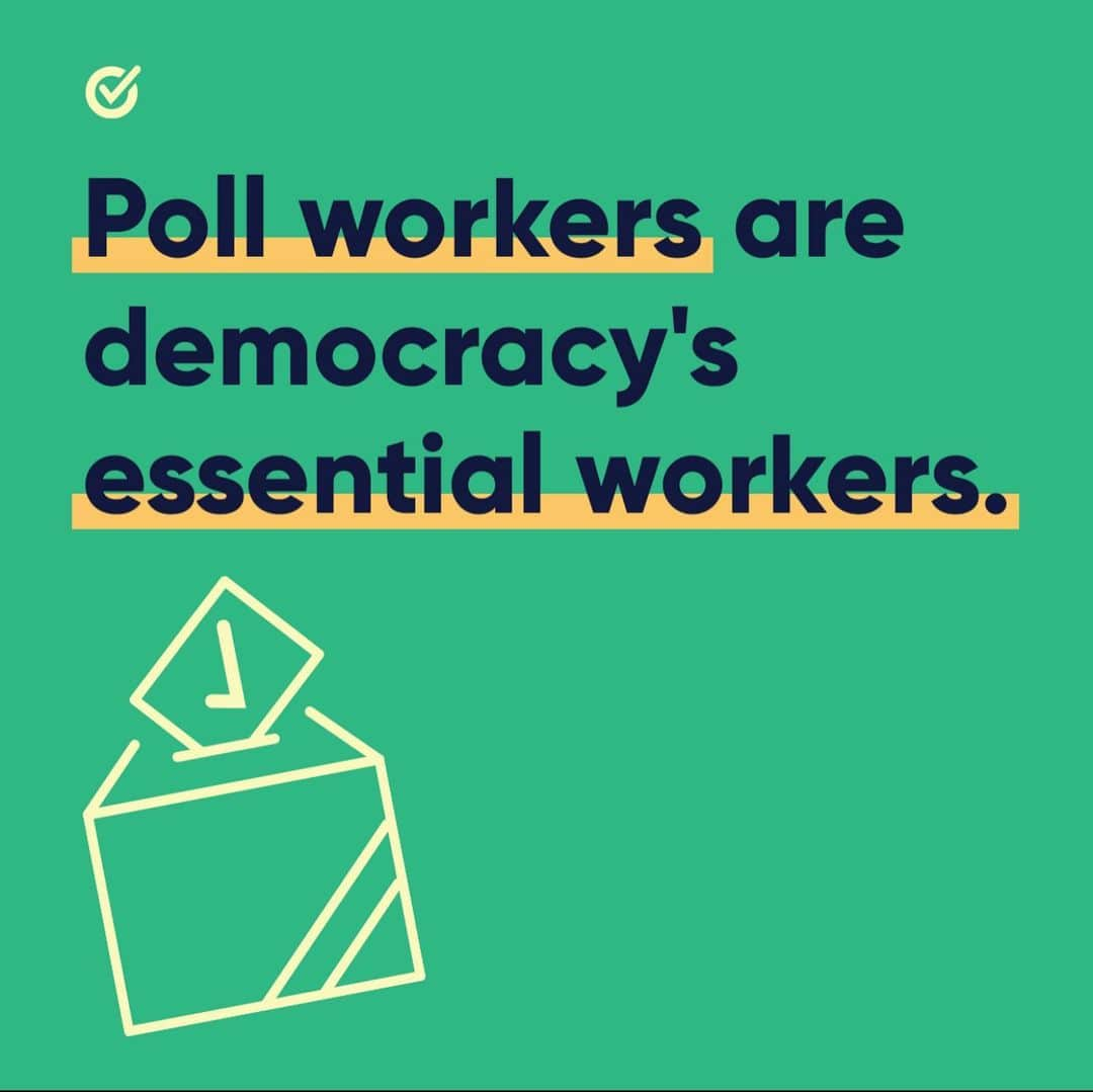 サラ・ラファティさんのインスタグラム写真 - (サラ・ラファティInstagram)「Without poll workers, polling places will close and voters will be unable to make their voices heard on #ElectionDay  On National Pollworker Recruitment Day, I’m helping recruit 250,000 poll workers with @WhenWeAllVote and @PowerthePolls to strengthen our democracy. Help us #PowerthePolls→ weall.vote/pollworker」9月2日 4時11分 - iamsarahgrafferty