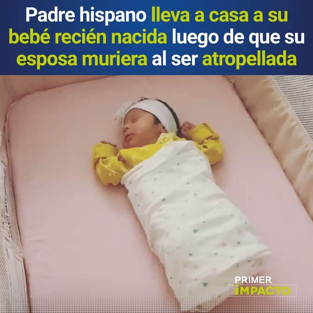 Primer Impactoさんのインスタグラム写真 - (Primer ImpactoInstagram)「Un padre hispano finalmente lleva a casa a su bebé recién nacida luego de que su esposa muriera al ser atropellada por un auto.  Yesenia Lisette Aguilar, de apenas 23 años y embarazada de 8 meses, perdió la vida al ser atropellada por un jeep en #Anaheim, #California.   La rápida acción de los médicos, que le realizaron una cesárea de emergencia, permitió salvarle la vida a la bebé.  Más de esta historia a las 5pm/4c en #PrimerImpacto.」9月2日 4時53分 - primerimpacto