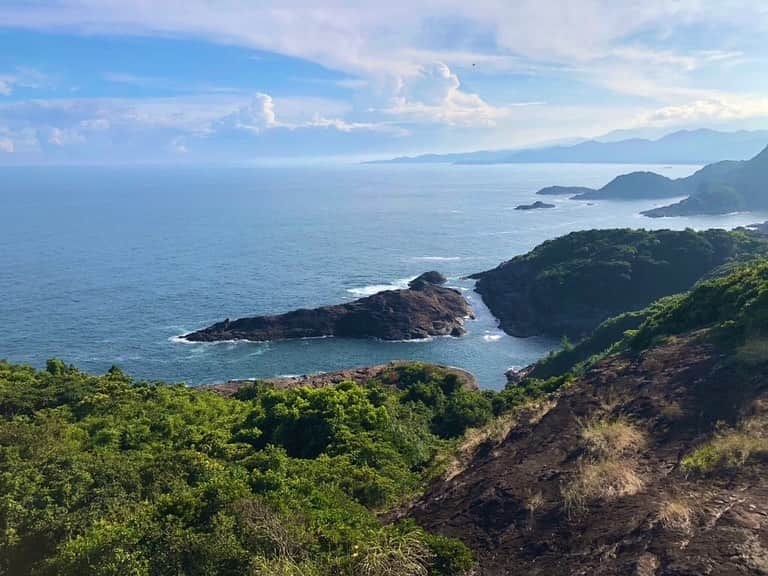 堀江りほのインスタグラム：「宮崎旅行✈️💞  #宮崎旅行 #クルスの海」