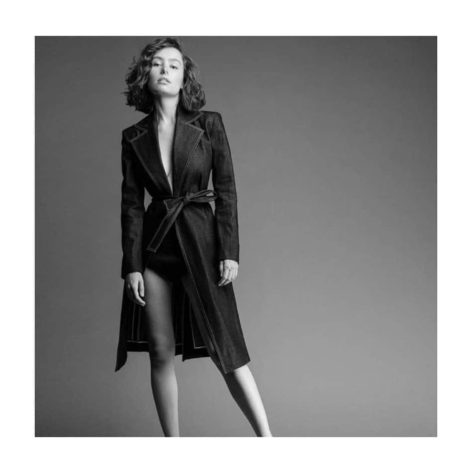 ギラロッシュのインスタグラム：「Ksenia Kov wearing the SS 2020 Collection in @spaghettimag - shot by @adam.amouri - styled by @marierevelut - model @kseniaa.kov #guylarocheparis #richardrene #guylaroche #style #paris #fashion @icinsightcommunications」