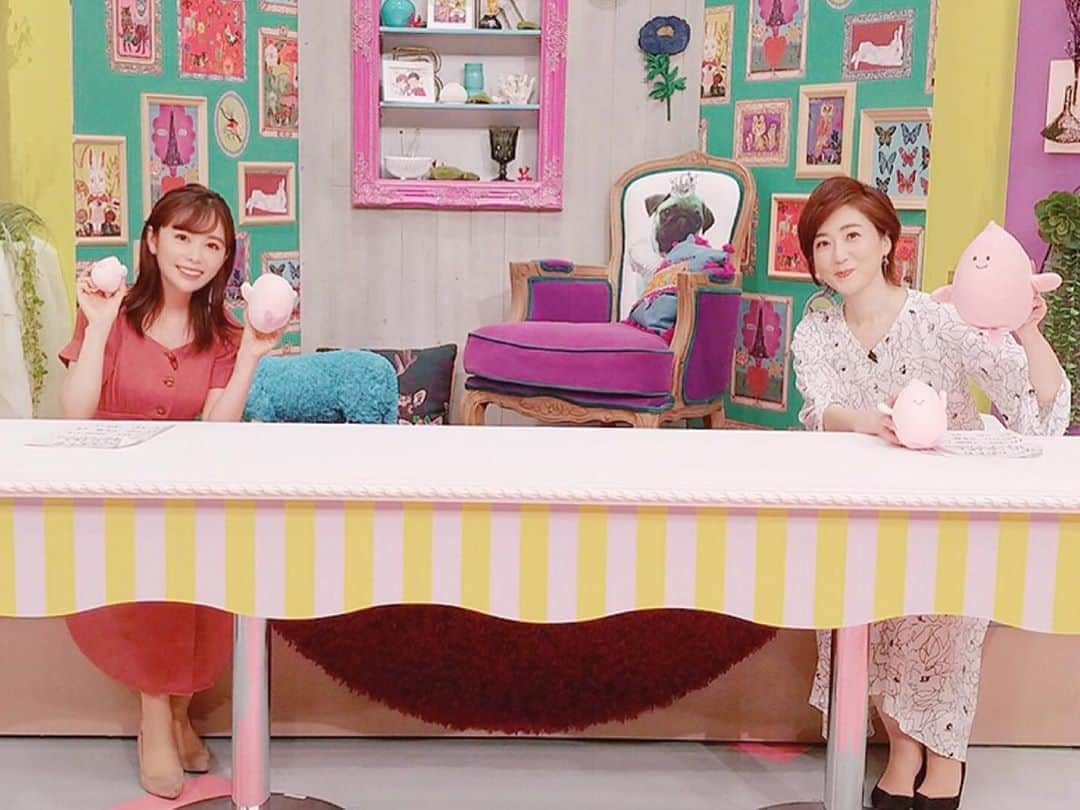 のインスタグラム：「ぞっこんRKB(土日版)の収録🌟 今週は、、、💭 土曜日は池尻アナと、日曜日は坂田アナと一緒です♬ #福岡 #RKB毎日放送 #ぞっこんRKB #ももピッ！ #池尻和佳子 アナ #辻満里奈」