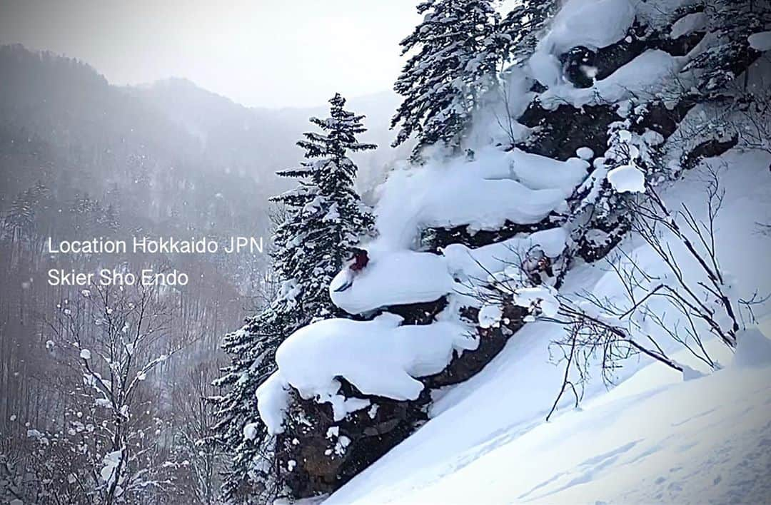 遠藤尚さんのインスタグラム写真 - (遠藤尚Instagram)「#throwback  📸 @yutaka.chiba  ⛷ @shoendo7  🏔 Hokkaido JPN  #throwbackthursday #膝の皿は大切 #割れたお皿を接着剤でくっつけたくらいの強度しかない #すぐ割れそー #いまはワイヤーでガチガチ #曲がらないなー #階段の下りは手をとってください #階段の下りが1番難しい @shoendo7  #shoendo7 @vector_glide  #vectorglide @jazzysport  #jazzysport @patagonia  #patagonia @patagoniasendai  #patagoniasendai @hestragloves  #hestragloves @swansgoggles  #swansgoggles @newera  #newera @newerajapan  #newerajapan @7bridge  #7bridge @KSP #KSP @WJM #WJM  #遠藤尚」9月2日 15時24分 - shoendo7