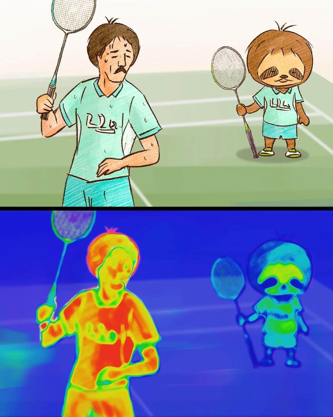 keigoのインスタグラム：「🏸」