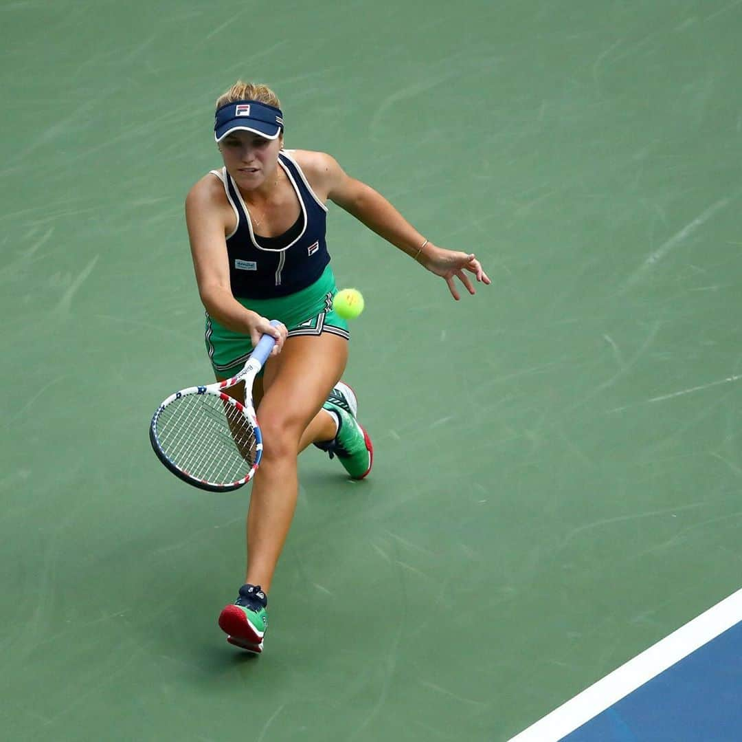 ソフィア・ケニンさんのインスタグラム写真 - (ソフィア・ケニンInstagram)「Solid start @usopen 👌🏼」9月2日 8時28分 - sofia.kenin