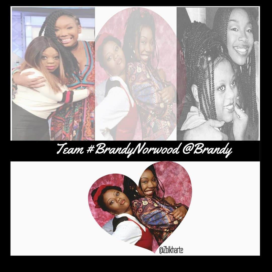 カウンテス・ヴォーンさんのインスタグラム写真 - (カウンテス・ヴォーンInstagram)「Y’all know I’m #TeamBrandy 🧚🏾‍♂️ yassssss @brandy 🤩 #BrandyNorwood love u 🧚🏾‍♂️  Thanks for the collage fam @zblkharte」9月2日 9時19分 - countessdvaughn