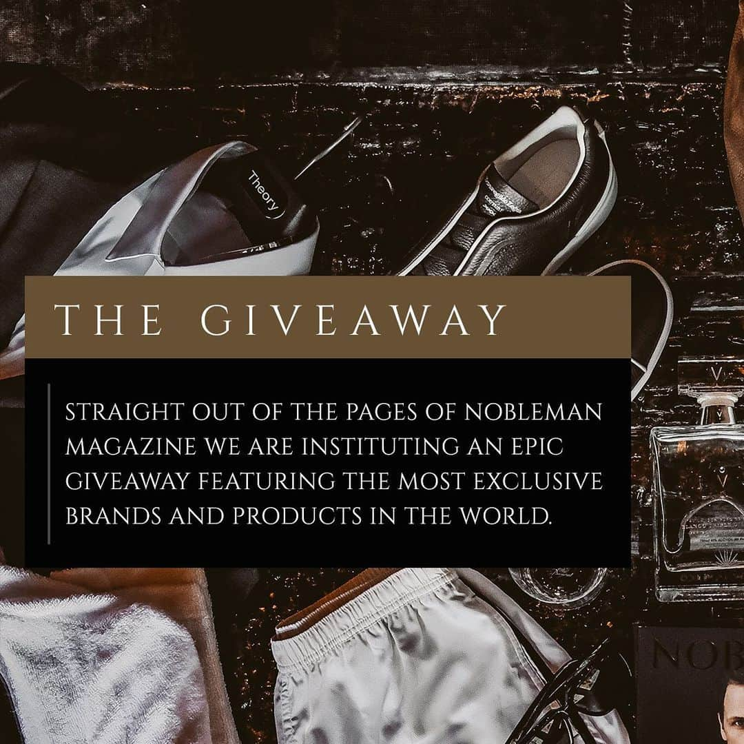 Gents Loungeさんのインスタグラム写真 - (Gents LoungeInstagram)「I've teamed up with NOBLEMAN Magazine for a $10,000 giveaway! One lucky winner will receive $10,000 worth of luxury products/gift cards from the world's most exclusive brands including Gucci, Brioni, Hugo Boss, Dolce & Gabbana, Paul Smith, Baccarat, and many more! All you have to do to enter is steps 1-3! ⁠⠀ ⁠⠀ 1. Follow @Nobleman.Giveaways and everyone they are following⁠⠀ 2. Like this post & tag some friends in the comments (more comments = more chances)⁠⠀ 3. Bonus entry: Share the giveaway in your story!」9月2日 9時42分 - gentslounge