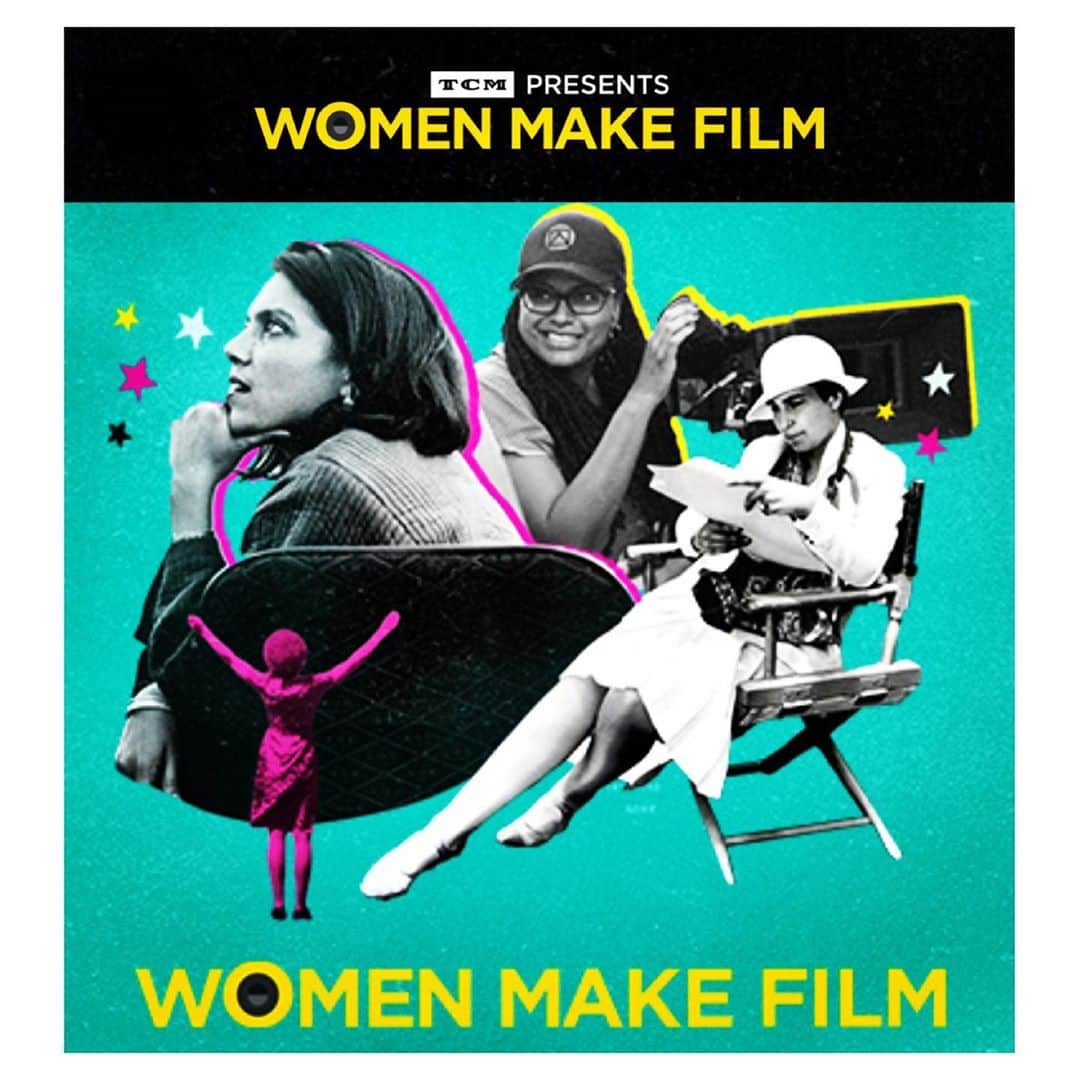 ジーン・トリプルホーンのインスタグラム：「Tonight @TurnerClassicMovies kicks off its monumental three-month-long festival, @womenmakefilm, celebrating female filmmakers with one groundbreaking, 14-part documentary from Mark Cousins, Women Make Film: A New Road Movie Through Cinema (2020), and three dozen movies by women directors. Watch every Tuesday night through December. For more information go to link in my bio...!⁣ ⁣」