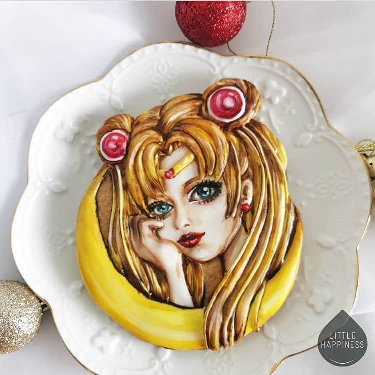Sailor Moonさんのインスタグラム写真 - (Sailor MoonInstagram)「✨🌙 The most insane Sailor Moon cookie by @little.happiness.b!! Check out the time lapse on their account! 🌙✨  #sailormoon #セーラームーン　#cookies #cookie #sailormoonart #fanart #art」9月2日 10時02分 - sailormoon_sc