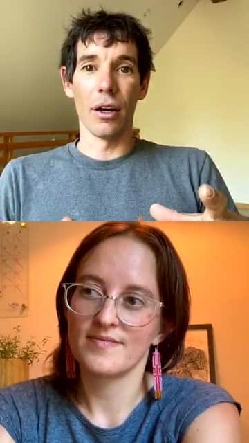 アレックス・オノルドのインスタグラム：「We cover all kinds of audience questions saved from the last few weeks. And we hint at a new program we’re launching next week. As always, a broad conversation.」