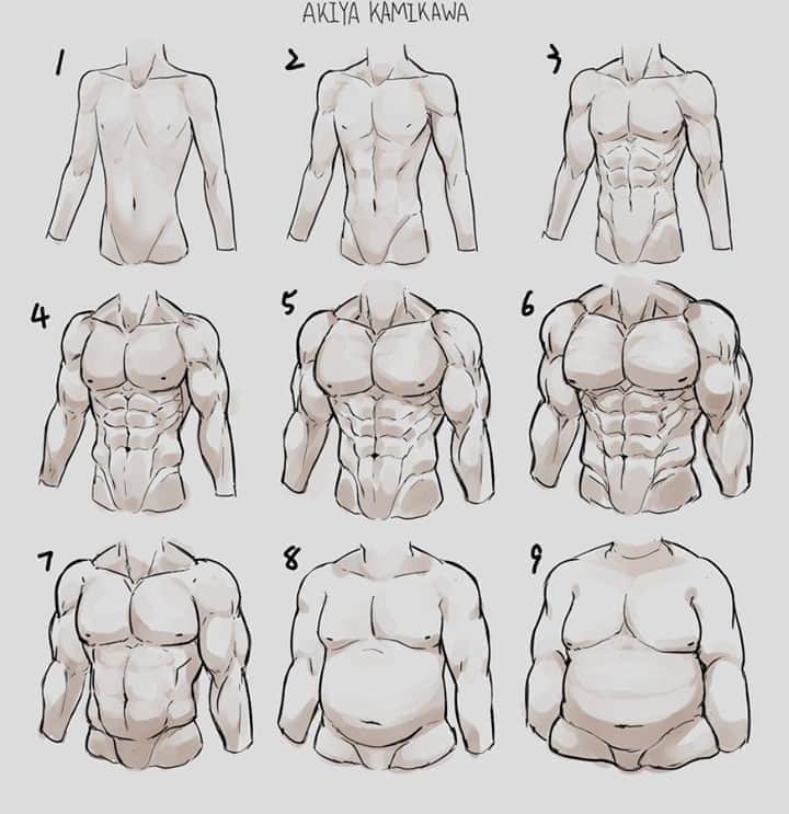 9GAGさんのインスタグラム写真 - (9GAGInstagram)「Which one are you and which one is your ideal body?⠀ By @akiya.kamikawa⠀ -⠀ #drawing #body #9gag」9月2日 10時00分 - 9gag