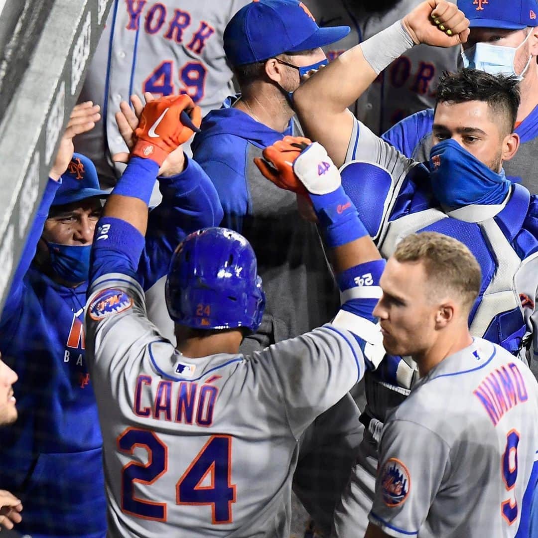 ニューヨーク・メッツさんのインスタグラム写真 - (ニューヨーク・メッツInstagram)「@robinsoncano continues his 🔥 hitting. #Mets #LGM」9月2日 10時27分 - mets