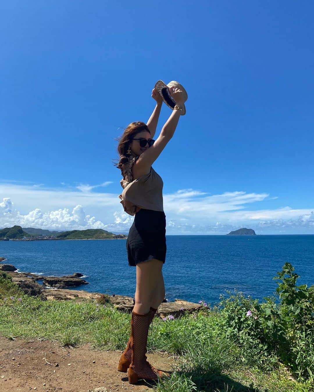Grace葛瑞瑞さんのインスタグラム写真 - (Grace葛瑞瑞Instagram)「上週末老公忽然有了攝影魂 難得不是相機災難🤪 多了好多照片能發🥺🥺」9月2日 10時58分 - yungingrace