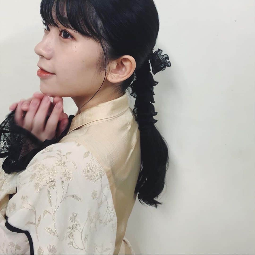 manaka（福本まなか）さんのインスタグラム写真 - (manaka（福本まなか）Instagram)「ㅤㅤ 撮ってもらっている時、恥ずかしくて撮れてる？髪も写ってる？？とかどうでもいいこと喋りすぎる結果、2枚目のように少ーし口開いてる写真多めになる🥠」9月2日 12時50分 - knm.a0