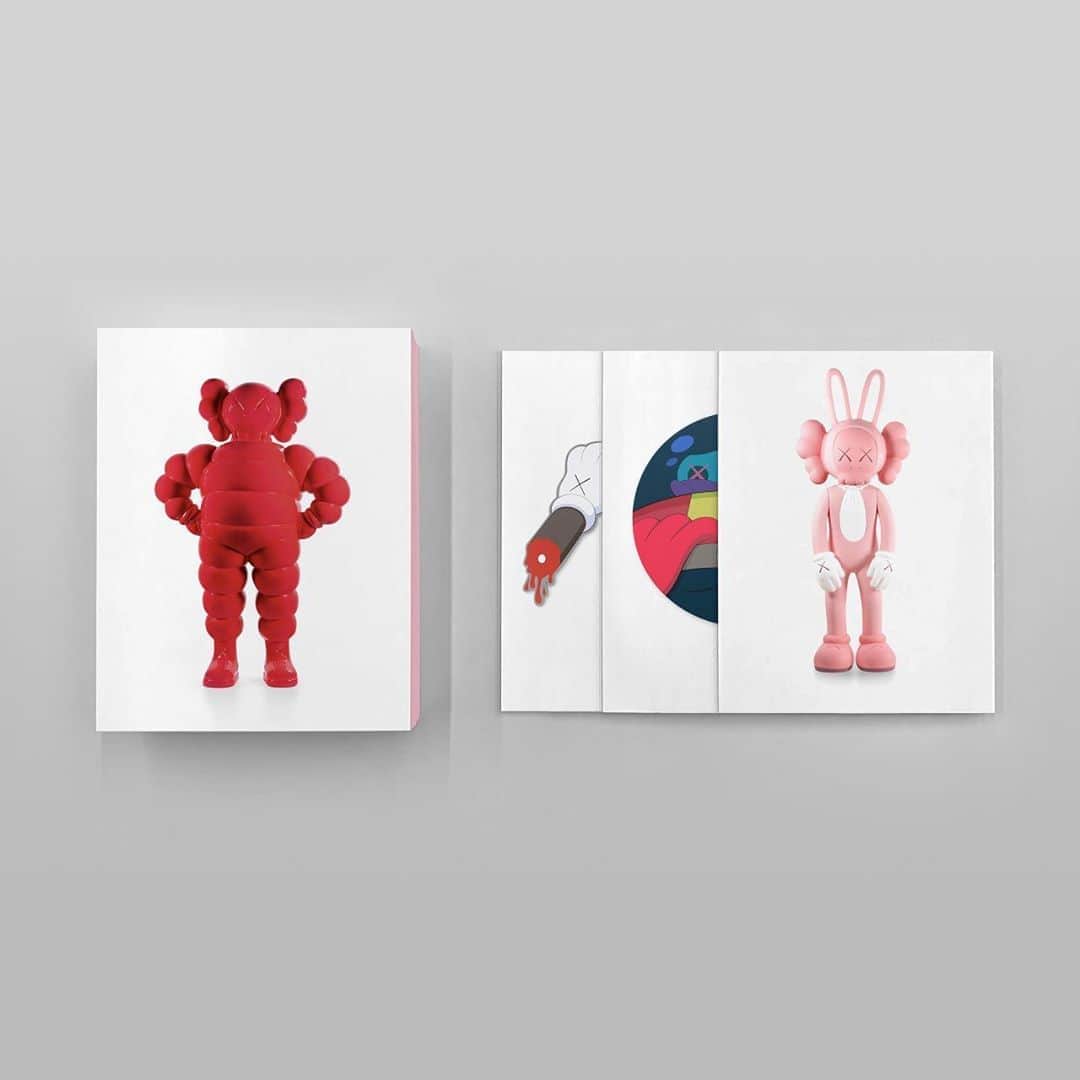 KAWSONEさんのインスタグラム写真 - (KAWSONEInstagram)「I’m really happy to see this 2019 exhibition catalog finally complete! KAWS: ALONG THE WAY curated by Germano Celant who we lost this year and I miss and think of often. Beautifully designed by @2x4inc and published by @hocafoundation photos by @jontywilde  Details below... #Repost @hocafoundation ・・・ COMING SOON...💥KAWS: ALONG THE WAY limited edition monograph published by HOCA Foundation to celebrate the 2019 exhibition of the same name, curated by late Germano Celant💥 More details will be announced this Friday, don't miss it!   KAWS: ALONG THE WAY monograph, 2020 (follow @hocafoundation for more updates) #HOCAfoundation #GermanoCelant #2x4inc #KAWS」9月3日 1時09分 - kaws