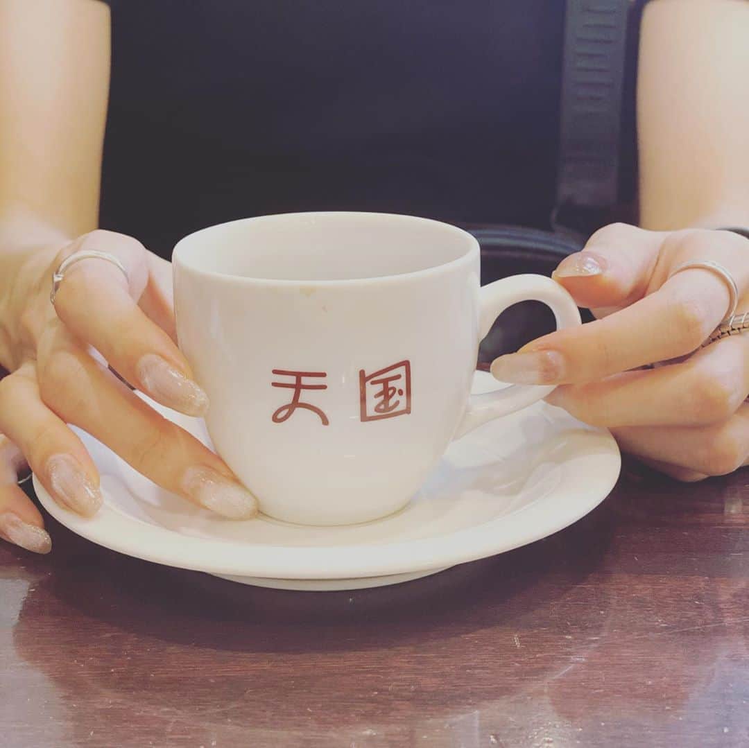 永井亜子さんのインスタグラム写真 - (永井亜子Instagram)「珈琲 天国 レオマブ 、、、、  #珈琲天国 #さらざんまい #浅草」9月2日 23時35分 - ako_nagai
