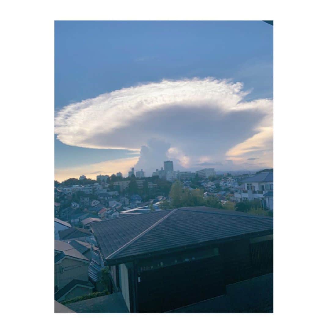 唐沢風花さんのインスタグラム写真 - (唐沢風花Instagram)「すごい空がいた」9月2日 23時42分 - fuuuairy__