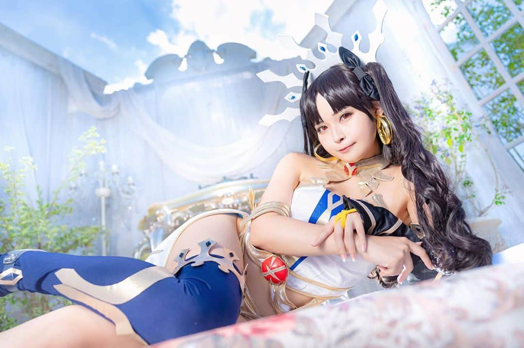 天音ありぃのインスタグラム：「#フェイト #イシュタル #コスプレ #コスプレイヤー #fgo #fategrandorder #fate #ishtar  #fatecosplay #fgocosplay #cosplay  #cosplaygirl  #cosplayer #worldcosplay #otakuworld #animegirl #sexycosplayer #sexycosplaygirl #sexycostume #japanesecosplayer #japanesecosplay」