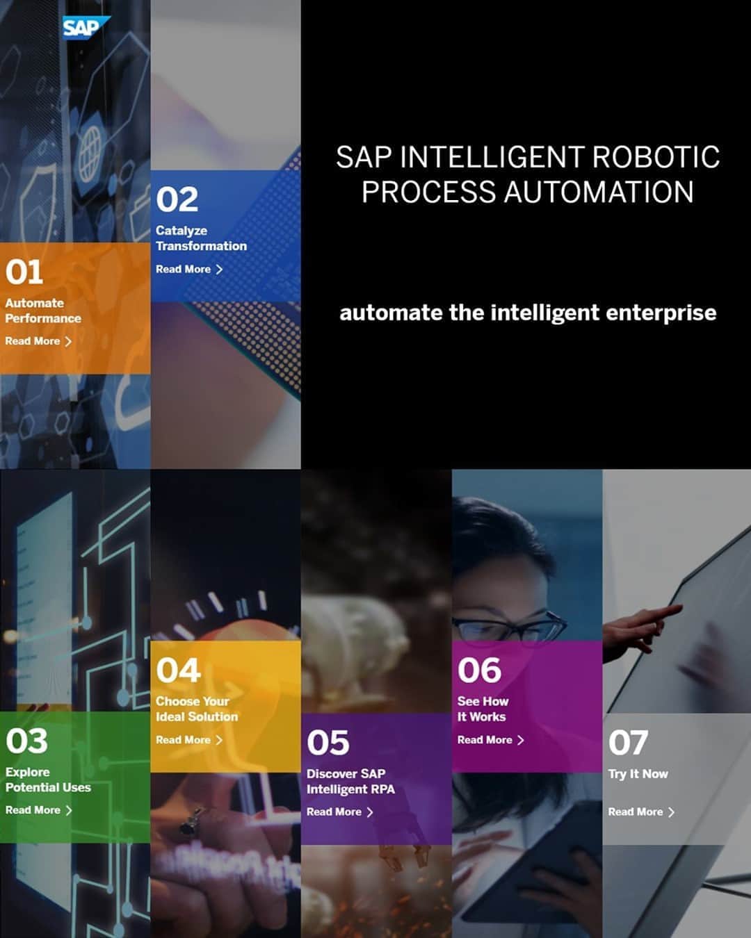 のインスタグラム：「What drives a successful SAP Intelligent Robotic Process Automation implementation? View use cases: sap.to/rpa-usecase」
