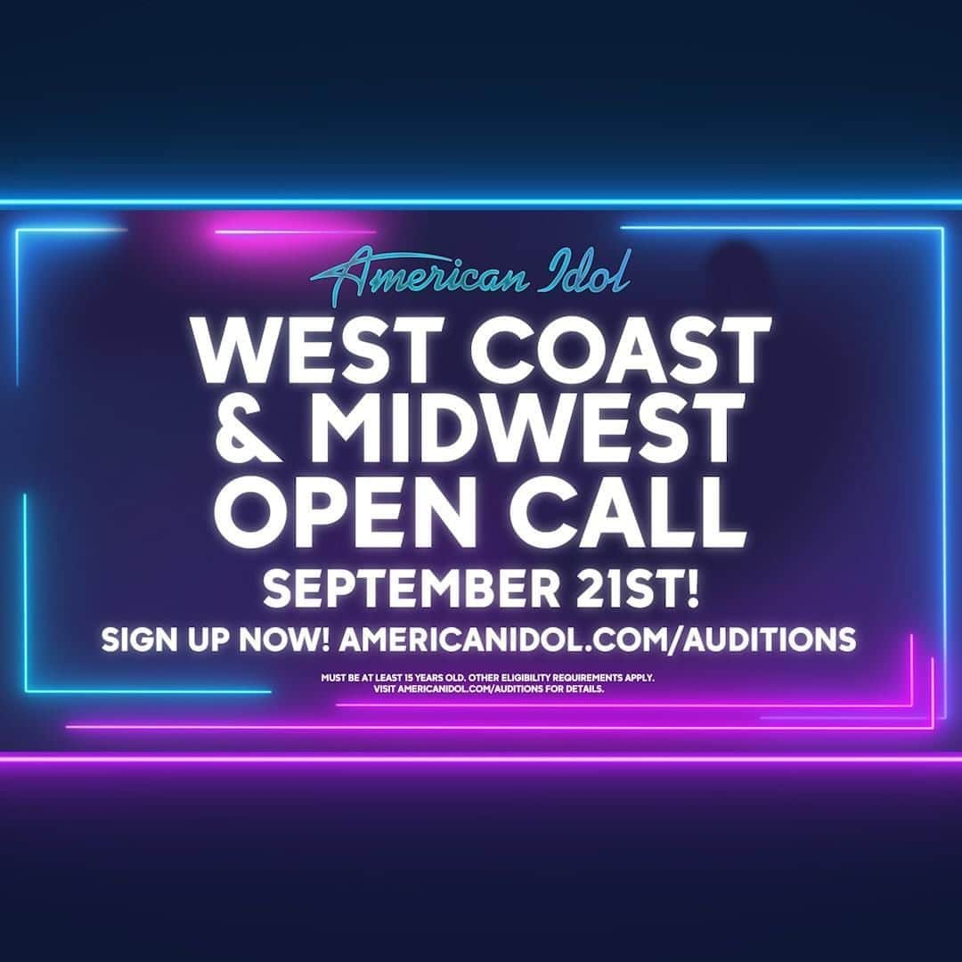 American Idolさんのインスタグラム写真 - (American IdolInstagram)「We’ve added 🎤🎤4 OPEN CALLS🎤🎤 to #IdolAcrossAmerica! Go on and take the chance!  Sign up now at ✨AmericanIdol.com/Auditions✨  to reserve your online audition during either your region's date or our final NATIONWIDE event. You'll get to show our producers face-to-face why you deserve to be #TheNextIdol!」9月3日 1時00分 - americanidol