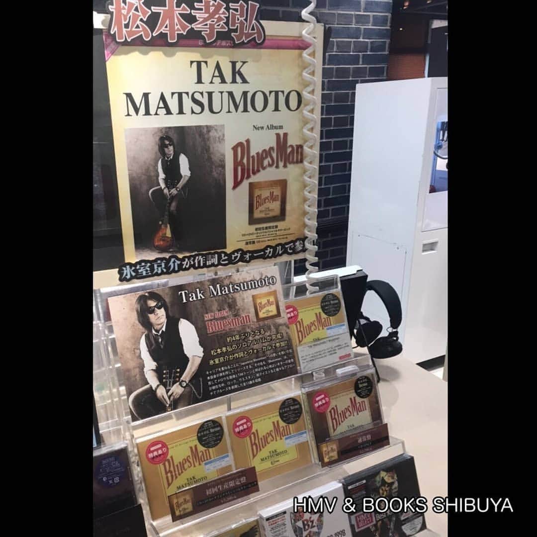 B’zさんのインスタグラム写真 - (B’zInstagram)「Tak Matsumoto New Album『Bluesman』Release!!  #Takmatsumoto #Bluesman #Bz」9月2日 16時02分 - bz_official_insta