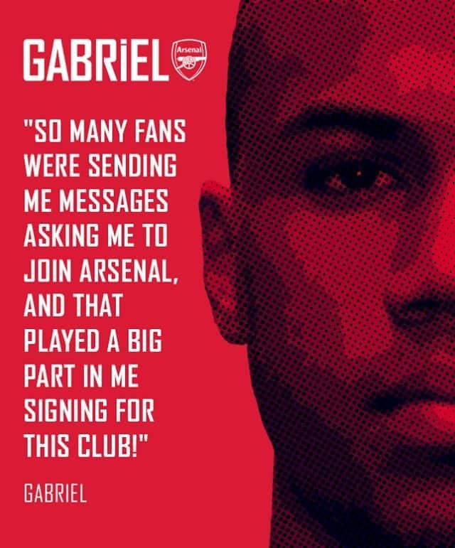 アーセナルFCさんのインスタグラム写真 - (アーセナルFCInstagram)「Best fans in the world 😍⁠ ⁠ #Arsenal #Gabriel #ArsenalFamily #AFC #COYG #Gunners #Gooners」9月2日 17時01分 - arsenal