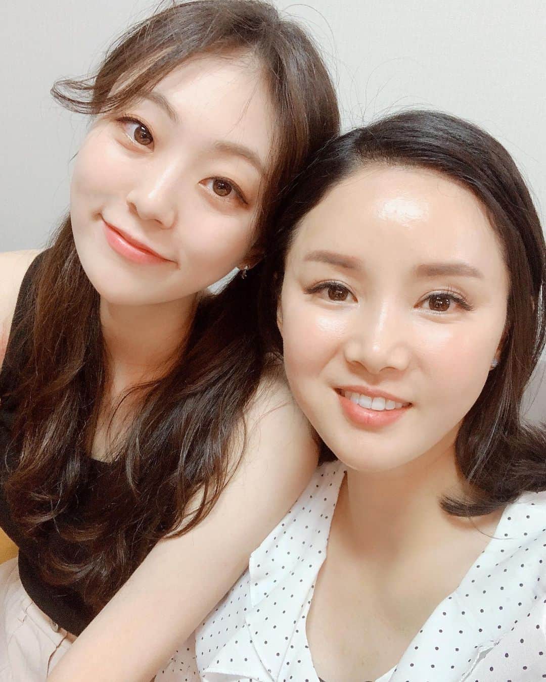 郭珉整のインスタグラム：「우리어때용❤️ 큰언니같은 현희언니  펜싱검으로 늘 날 지켜준당😍」