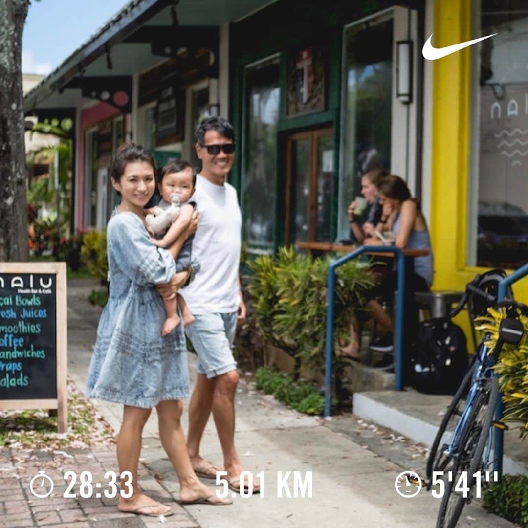 間瀬ゆきのインスタグラム：「超久しぶりのランニング  前回走ったの8/9だって😳 驚き！  まだまだハワイはロックダウン中で なるべく外に出ないようにしてるけど やっぱりたまに走りに行くと気持ちいいね❤  のんびりランだけどすっきり。 9月はまたダイエット頑張るんだ💪  #写真はまたまた過去写真 #髪切ってから全然写真撮ってない    #run #running #ランニング #hawaiirunning #ハワイランニング #復帰ラン #リハビリラン #産後復帰ラン #産後ダイエット #ダイエット #diet #hawaii #hawaiilife #luckywelivehawaii #maseyukihawaii #ハワイ #ハワイ旅行」